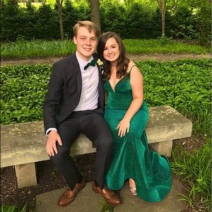 Green prom dress